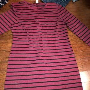 Body con Striped Dress